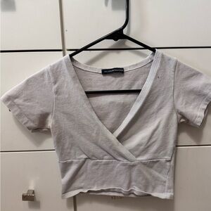 White Crop Top